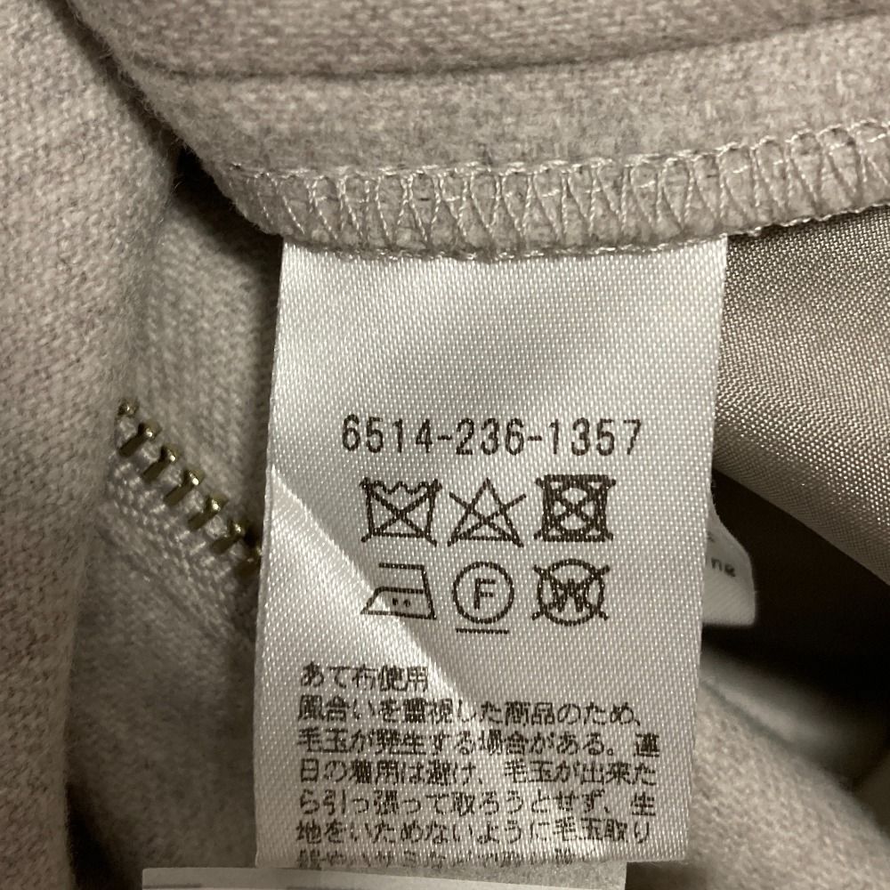  Drawer ドゥロワー ウール ワイド パンツ 6514 236 1357 サイズ36 グレー レディース 古着 ワイドパンツ イージーパンツ パンツ