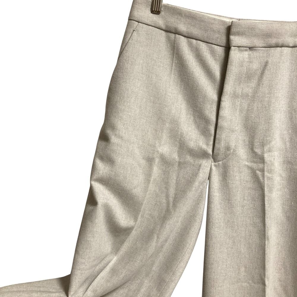 Drawer ドゥロワー ウール ワイド パンツ 6514-236-1357 サイズ36 グレー レディース 古着