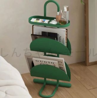 maich 収納 ブックシェルフ サイドテーブル テーブル メタルサイドテーブル