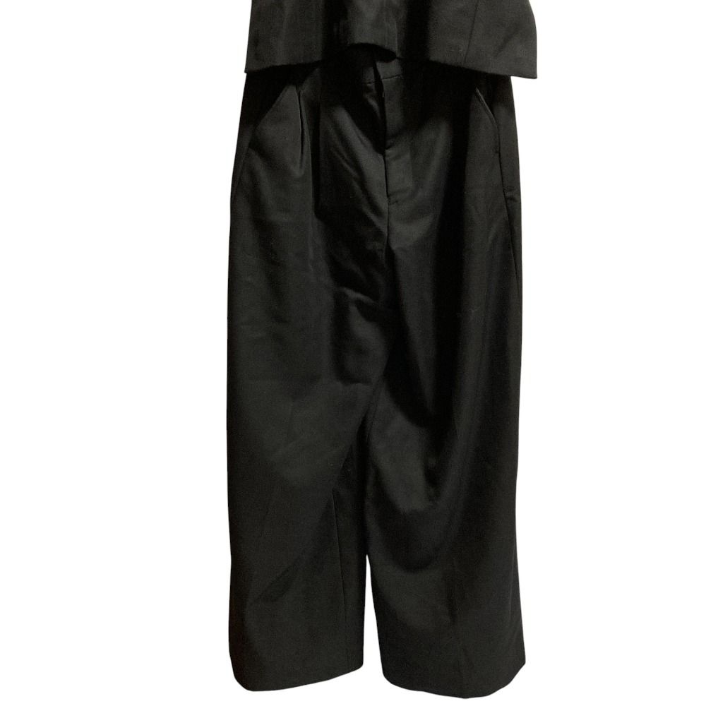  beautiful people ビューティフルピープル Twill Jumpsuit オールインワン ジャンプスーツ サイズ36 ブラック レディース 古着 サロペット オーバーオール オールインワン レディース