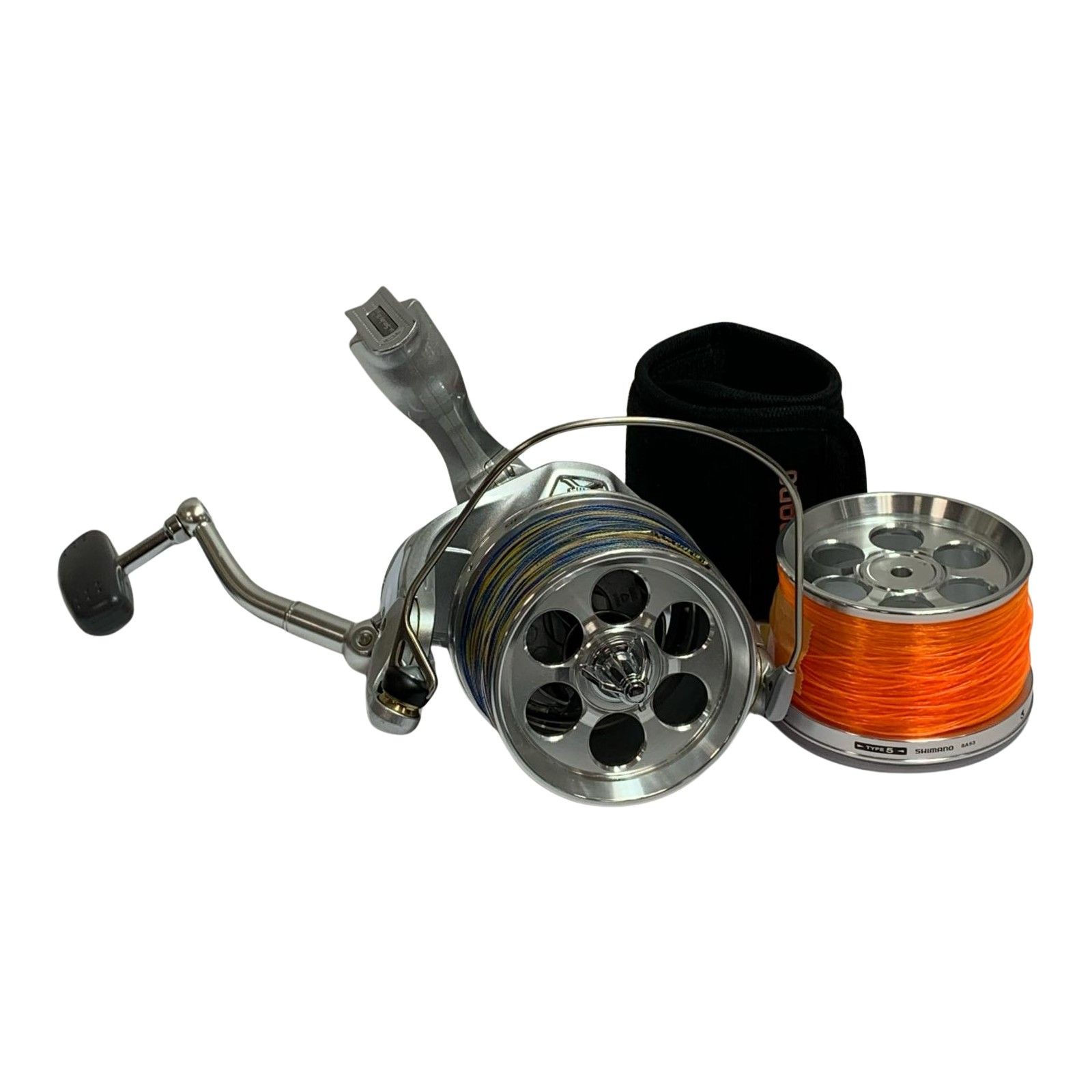 SHIMANO シマノ 14スーパーエアロ スピンジョイ35 スプール付 スピニングリール SA 53