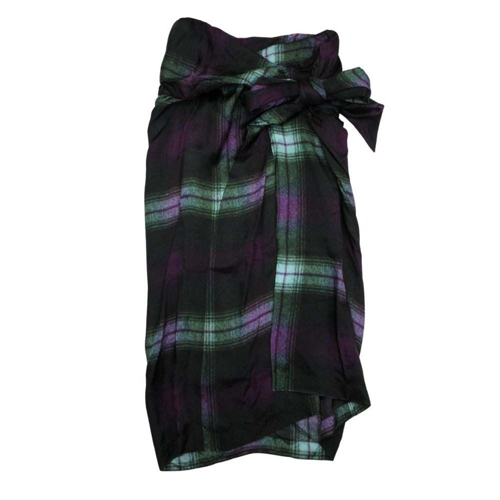 美品 20aw DRIES VAN NOTEN ドリスヴァンノッテン チェック ロング