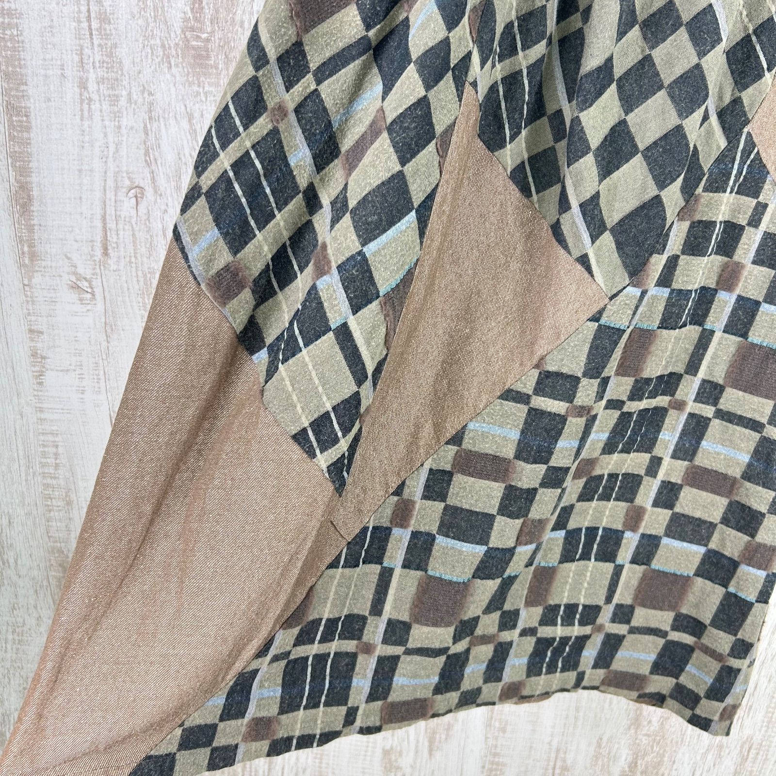 佐藤繊維 日本製 FUGA FUGA フーガフーガ チェック パッチワーク