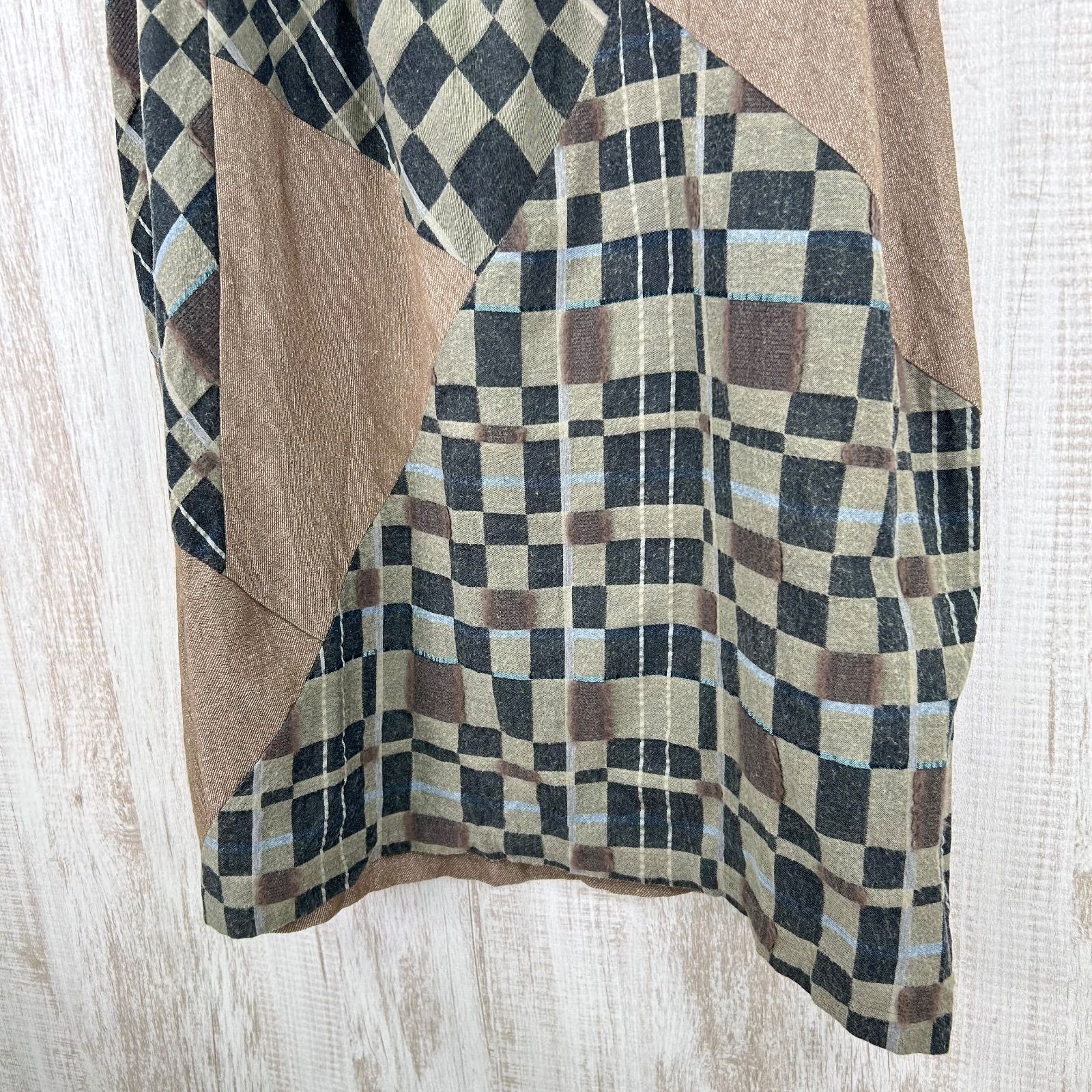 佐藤繊維 日本製 FUGA FUGA フーガフーガ チェック パッチワーク