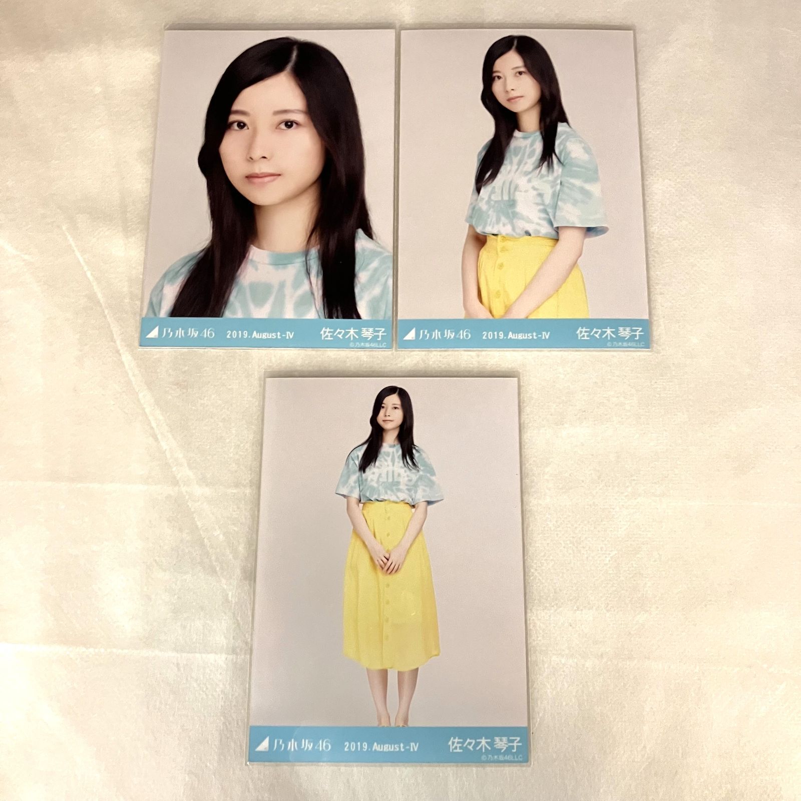 乃木坂46 佐々木琴子 生写真 コンプ 5セット NLQ129P f115 - メルカリ