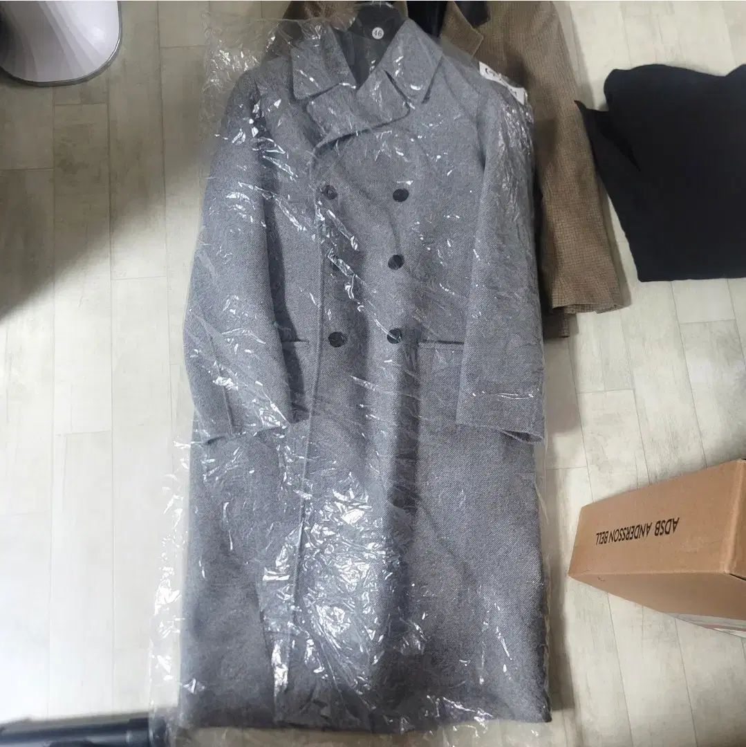 ツイル ヘリンボーン ボンコート 46