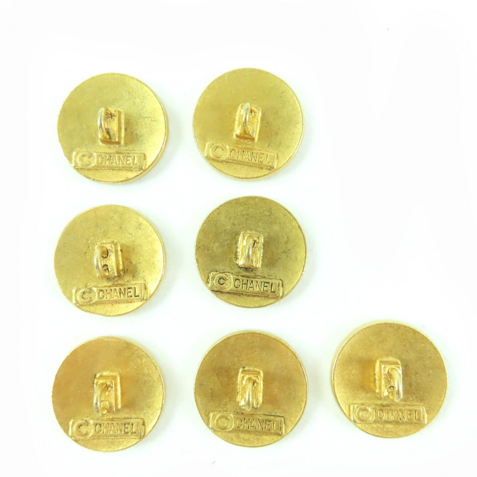 美品◎CHANEL シャネル セーター ココマーク 金ボタン 90sヴィンテージ 美品☆CHANEL シャネル ヴィンテージ ココマークボタン メタルボタン 7