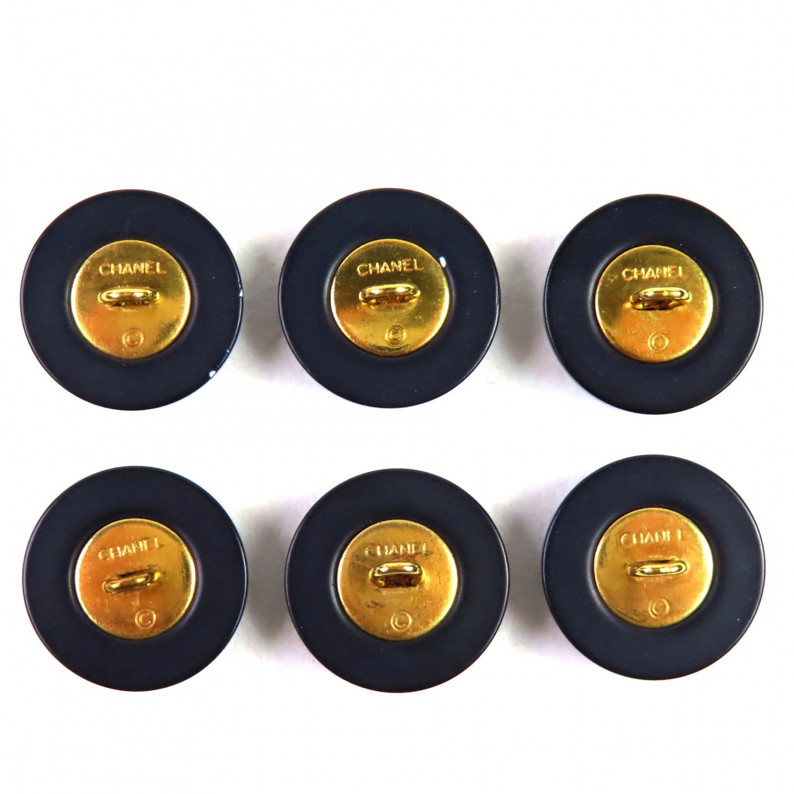 美品◇CHANEL シャネル ココマークボタン 6個セット ボタンセット
