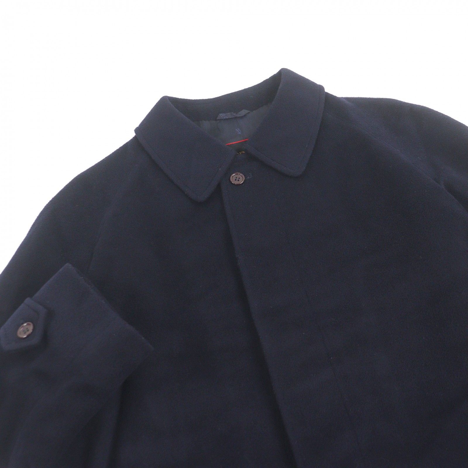 美品□Herno ヘルノ ヴィンテージ ウール カシミヤ フライフロント