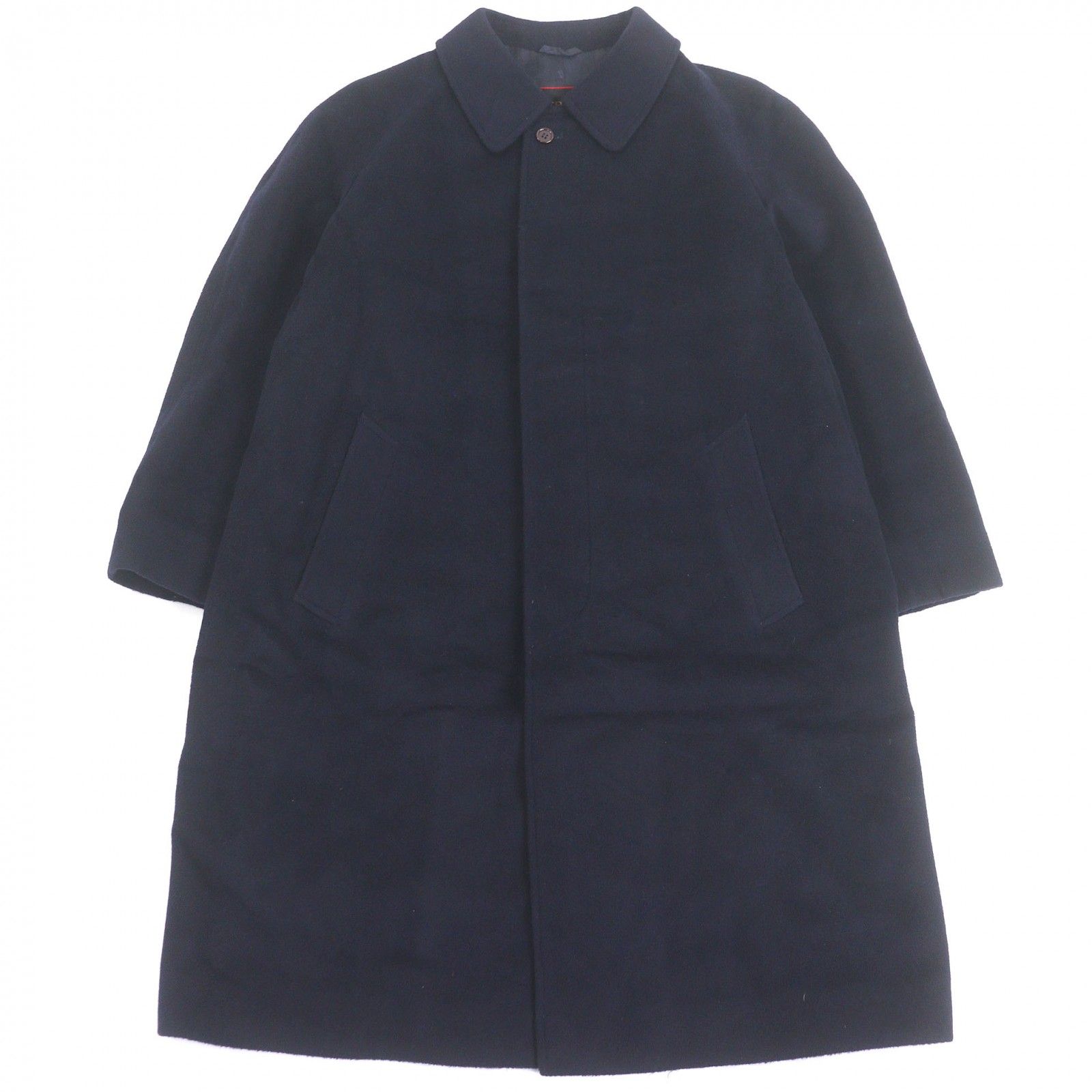 美品□Herno ヘルノ ヴィンテージ ウール カシミヤ フライフロント