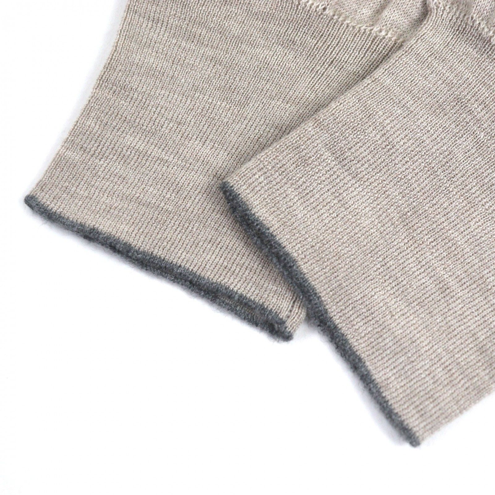 極美品▽Brunello Cucinelli ブルネロクチネリ カシミヤ シルク クルー