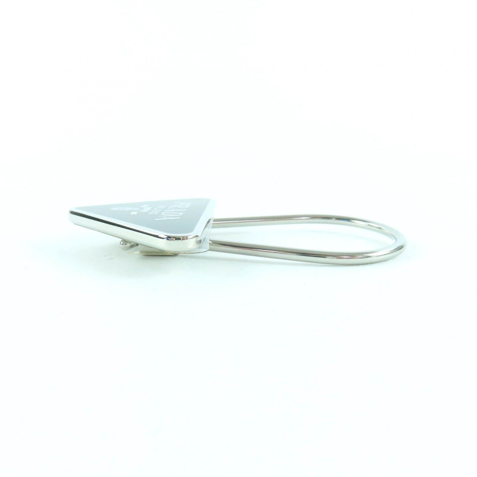  PRADA プラダ 2 PS 395 NERO トライアングルロゴ キーリング キーホルダー き イタリア製 レディース キーホルダー キーリング 小物