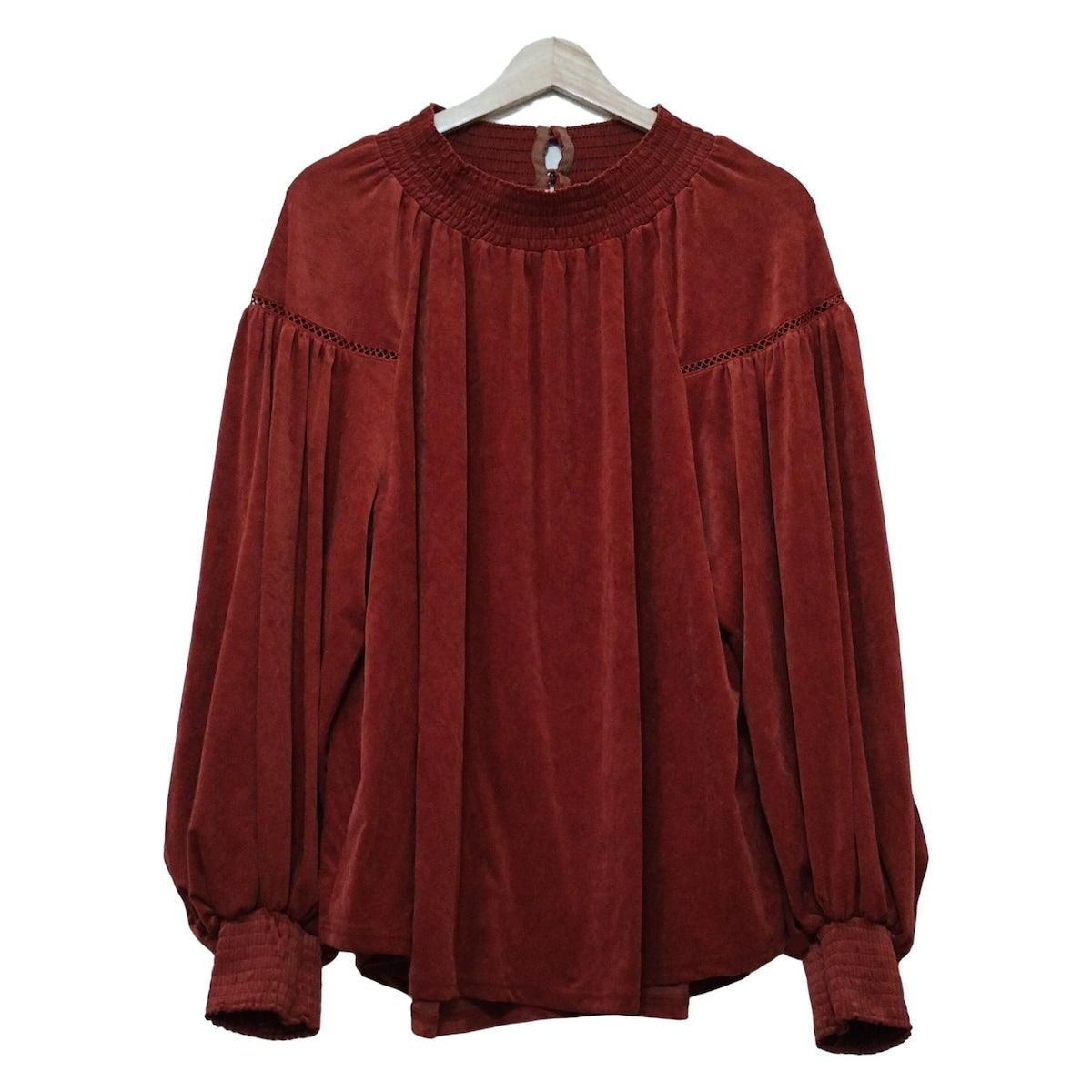 HOUSE OF LOTUS ハウス オブ ロータス 長袖カットソー サイズM レディース - ブラウン ハイネック