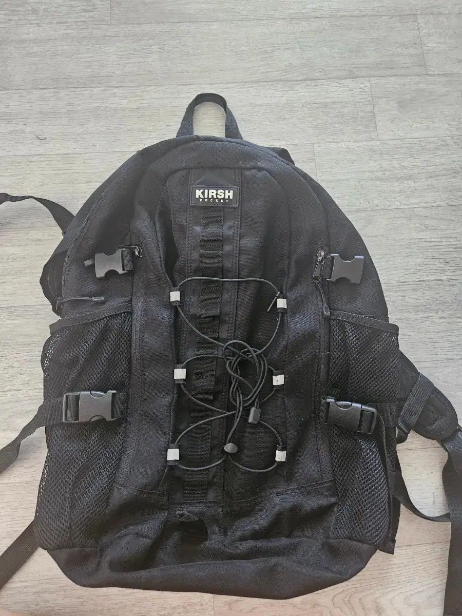 KIRSH 韓国限定 POCKET STRING BACKPACK 黒 楽天市場】[KIRSH] Pocket 