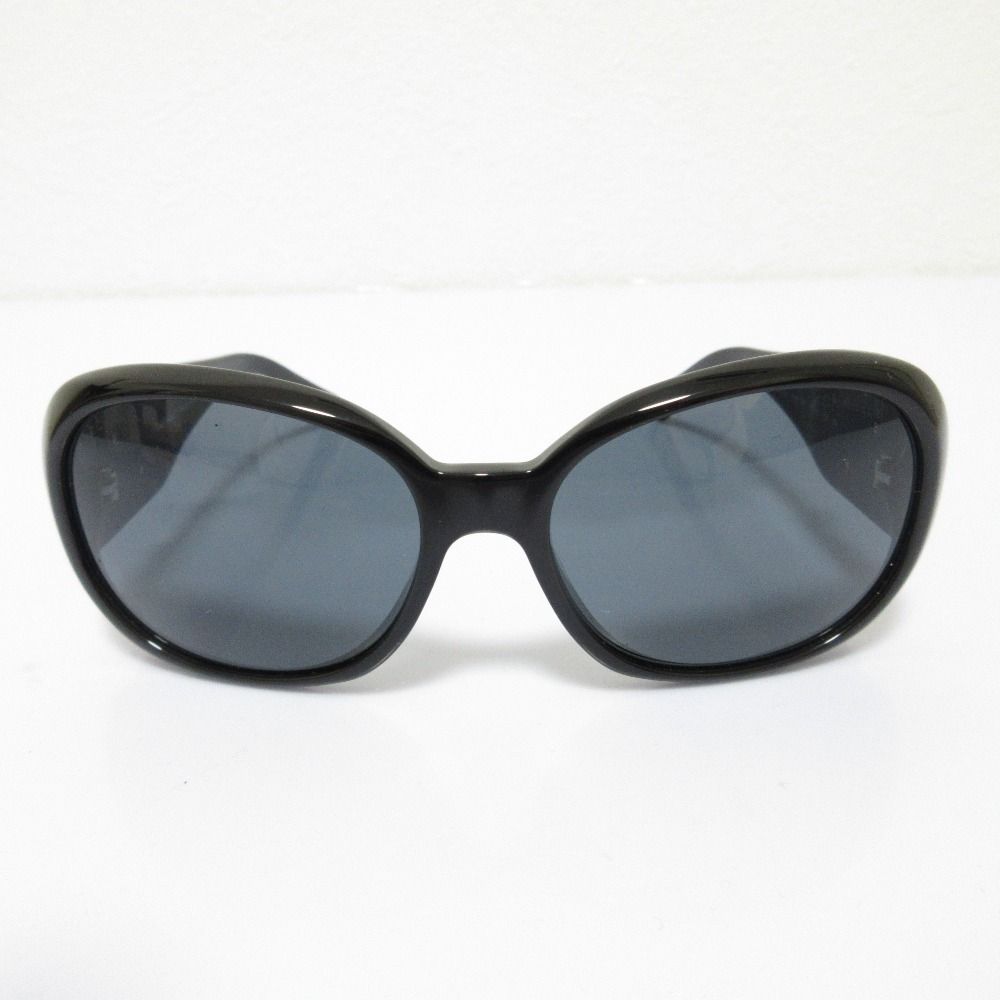 CHANEL シャネル カメリアモチーフ サングラス 5113 A ブラックフレーム レディース 古着