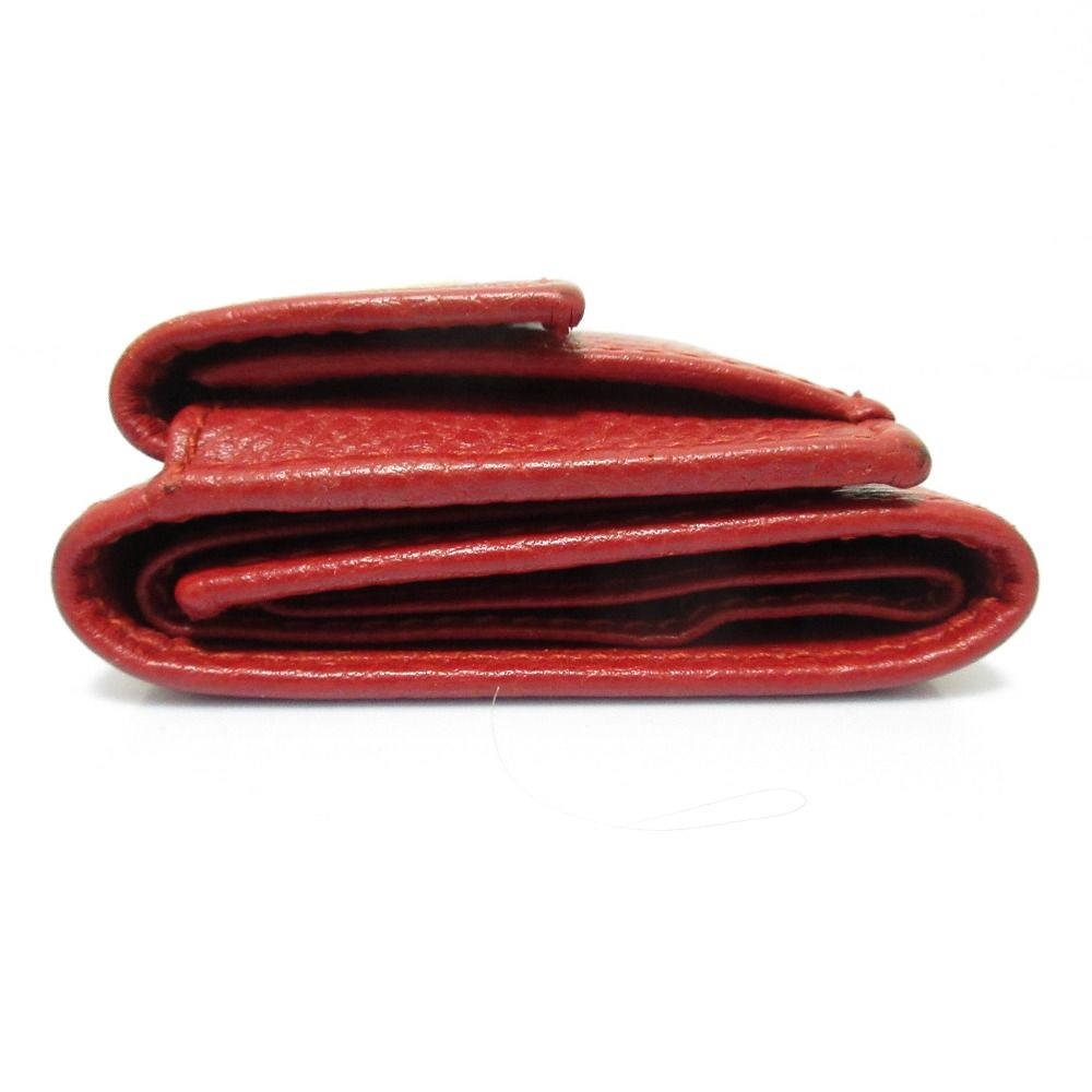 良品 GUCCI グッチ GGマーモント レザー コンパクトウォレット 三