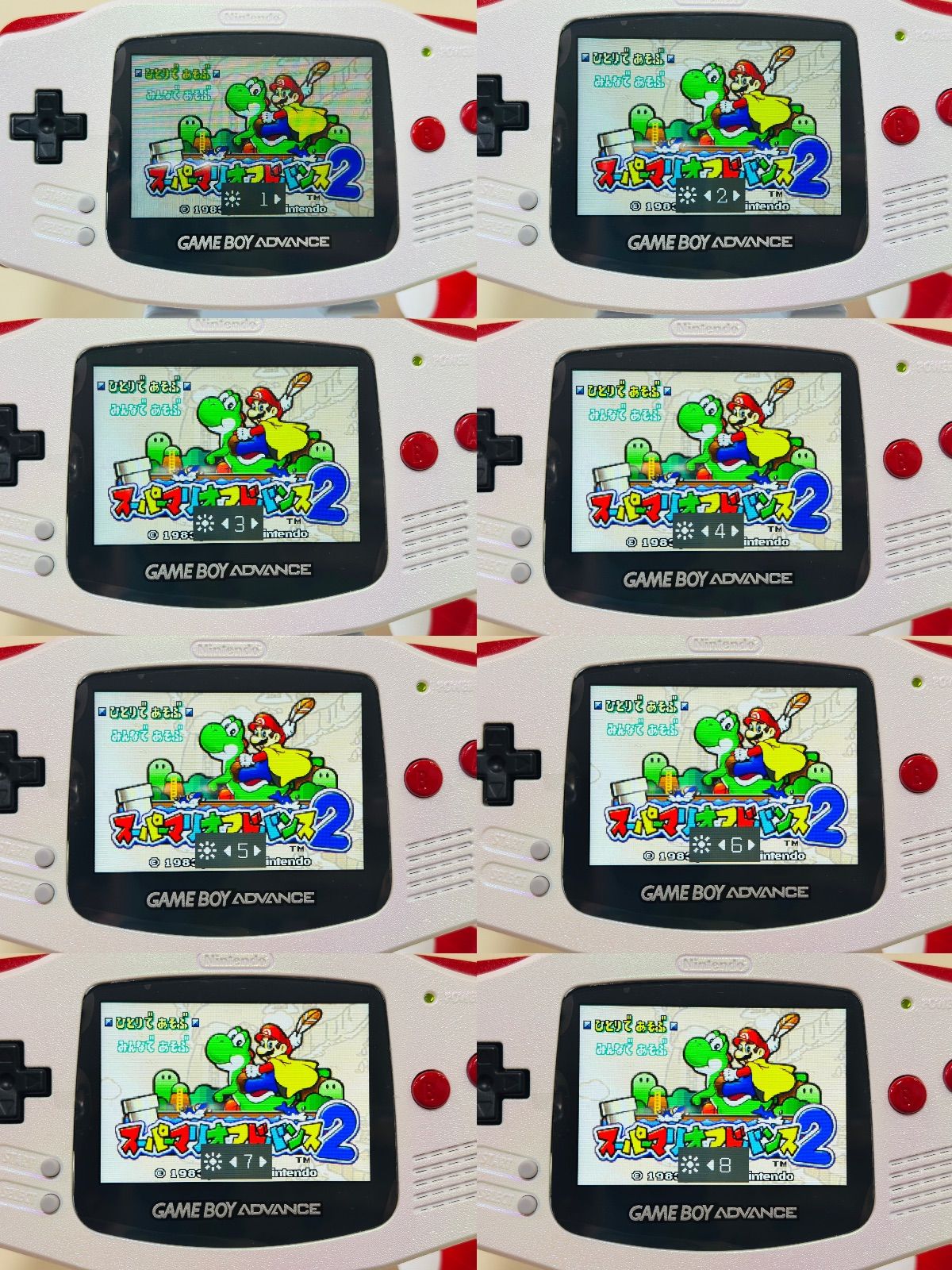 Nintendo Game Boy Advance IPS液晶 カスタム本体 任天堂