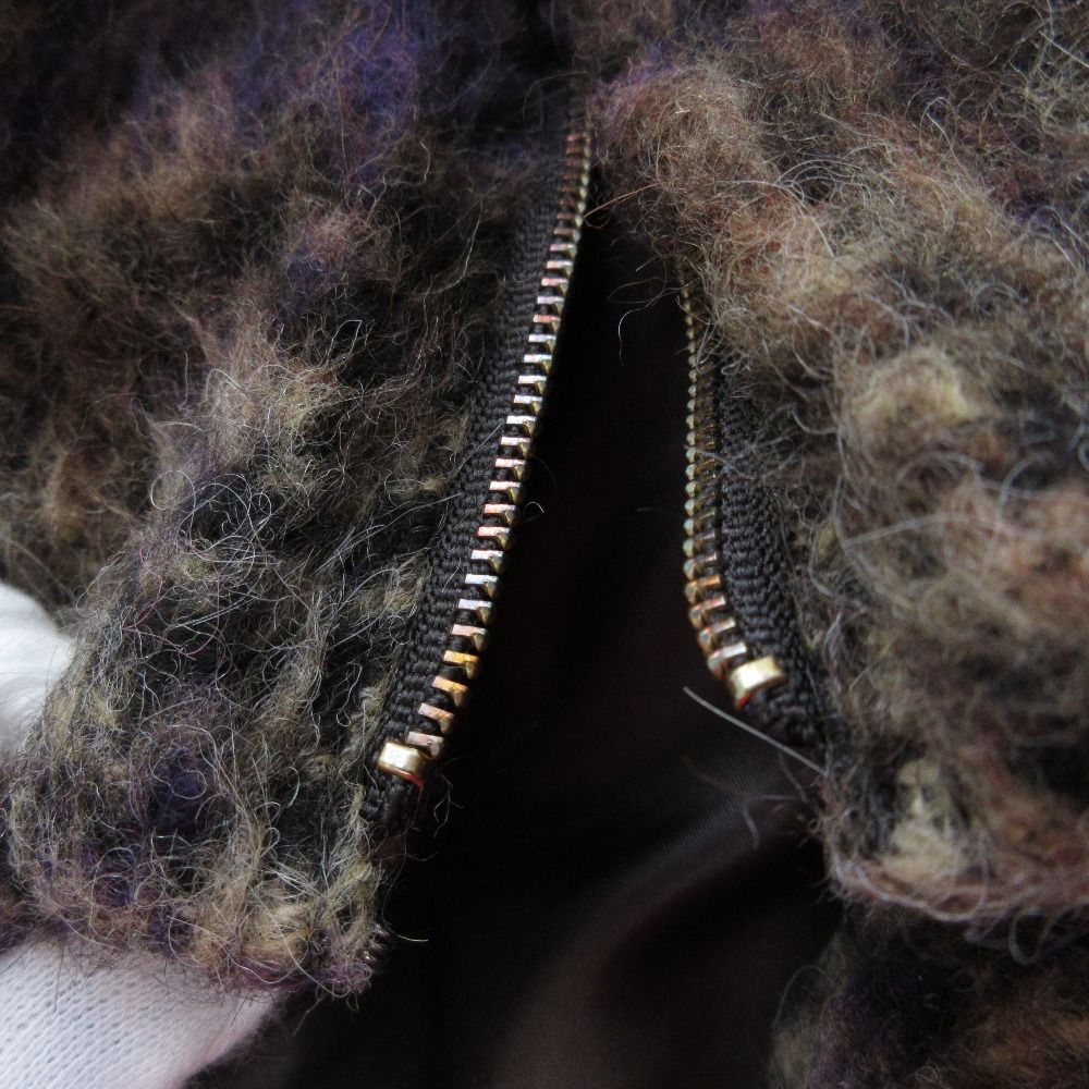 BALLI社製生地 アルパカブレンドチェックスカート