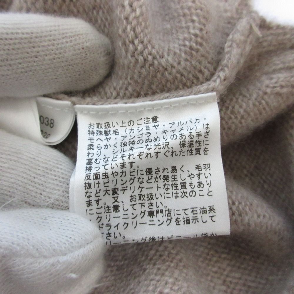 カシミヤ クルーネック