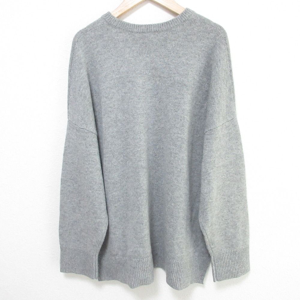 美品✨セオリーリュクス theory luxe カシミヤ クルーネックニット 美品 theory luxe セオリーリュクス カシミヤ クルーネックニット