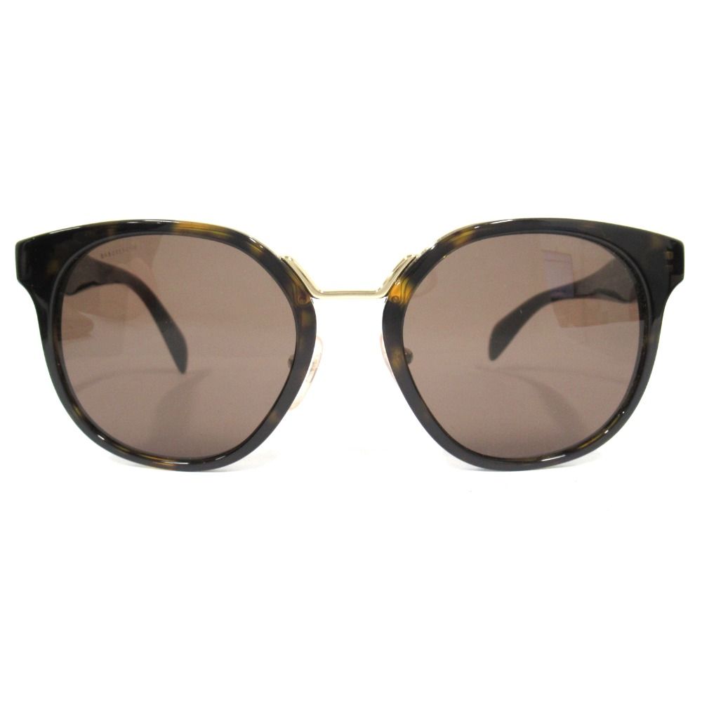 PRADA プラダ サングラス アイウェア べっ甲柄 ウェリントンシェイプ サイズ53 20 140 茶 ブラウン メンズ レディース 古着