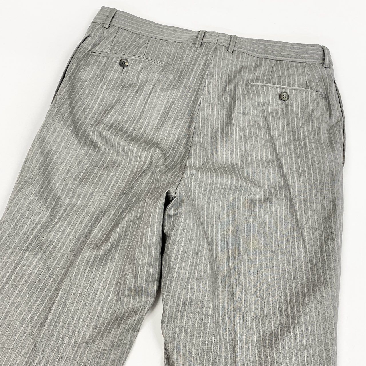 9L19 GUCCI グッチ スイス製 セットアップ スーツ ストライプ 大きい