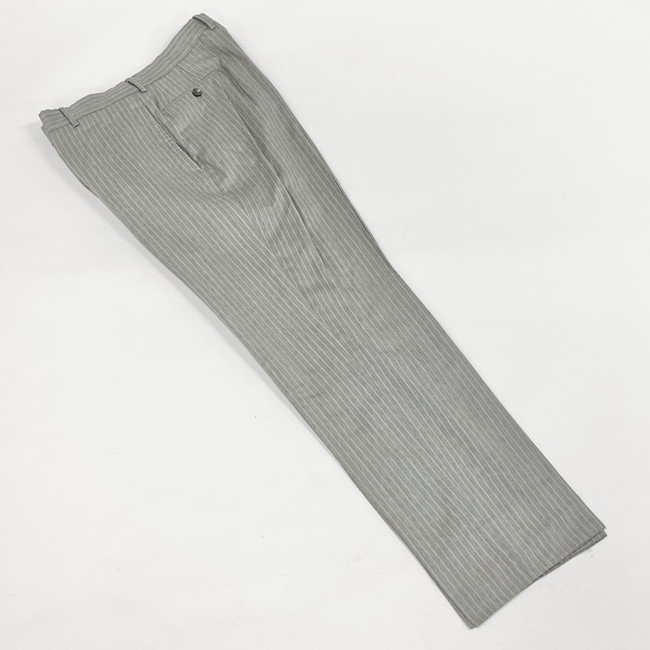 9L19 GUCCI グッチ スイス製 セットアップ スーツ ストライプ 大きい