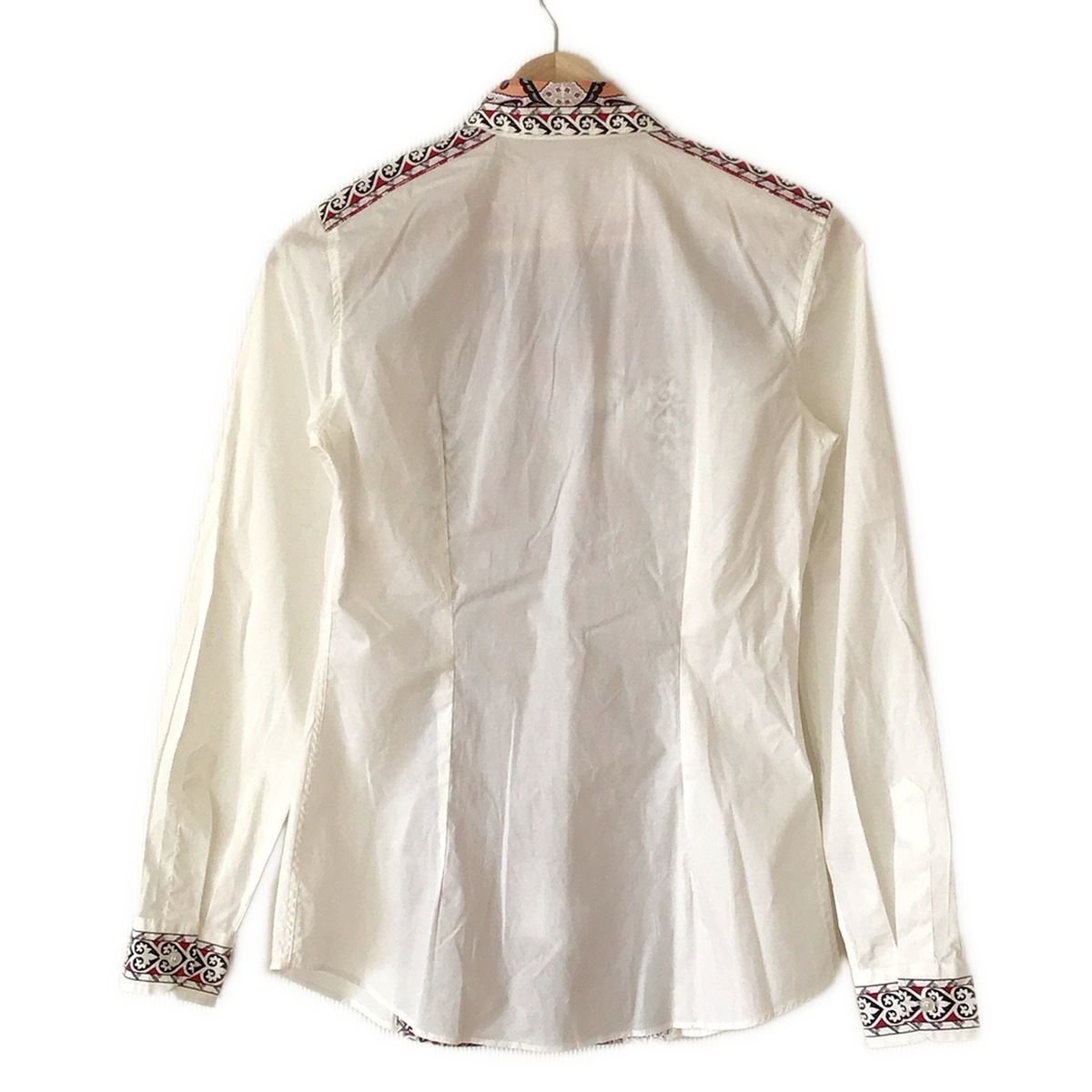 ETRO(エトロ) 長袖シャツブラウス サイズ38 S レディース - 白 ETRO(エトロ) 長袖シャツブラウス サイズ38 S レディース - 白
