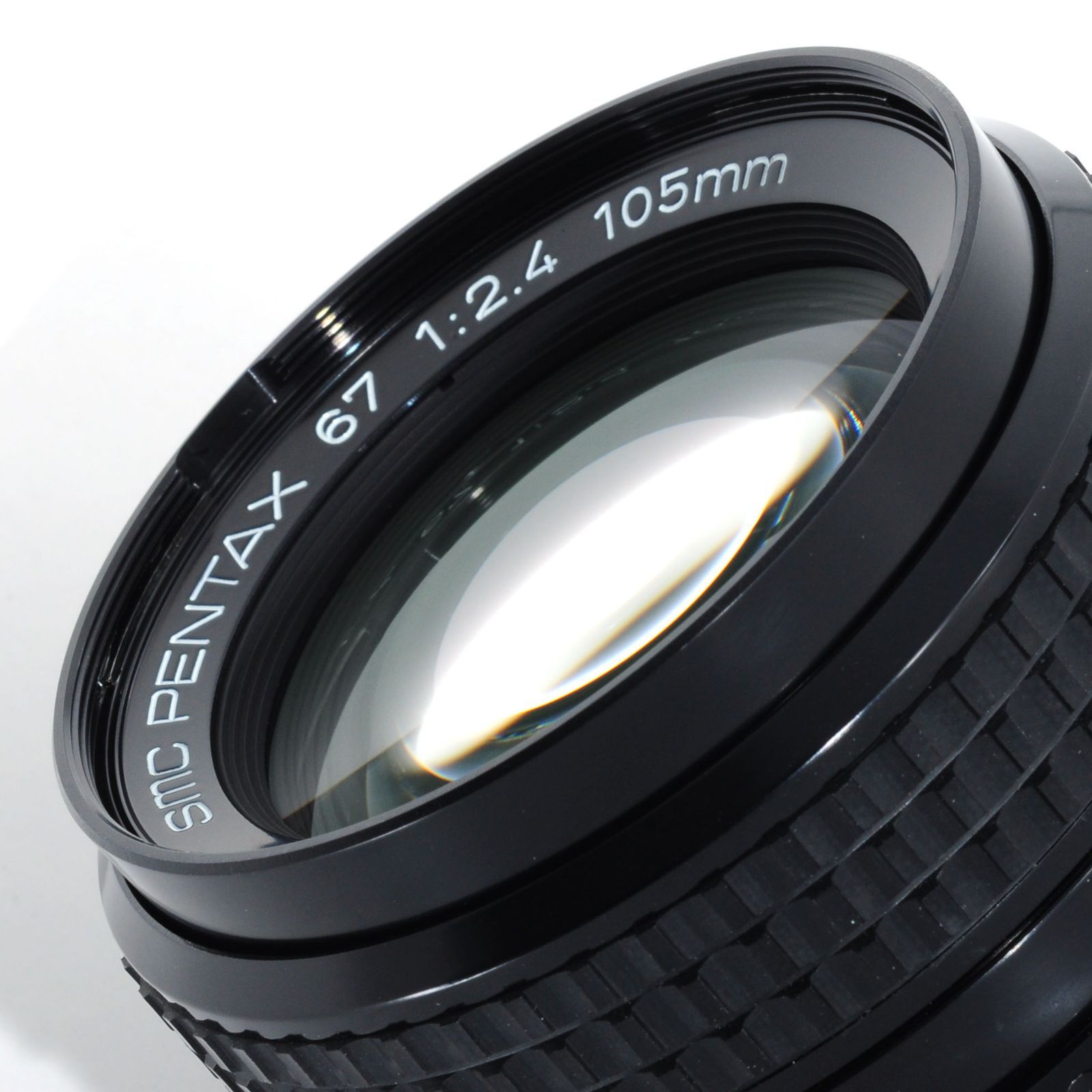 ペンタックス】SMC PENTAX 67 105mm F2.4 中判レンズ 元箱付き #P605