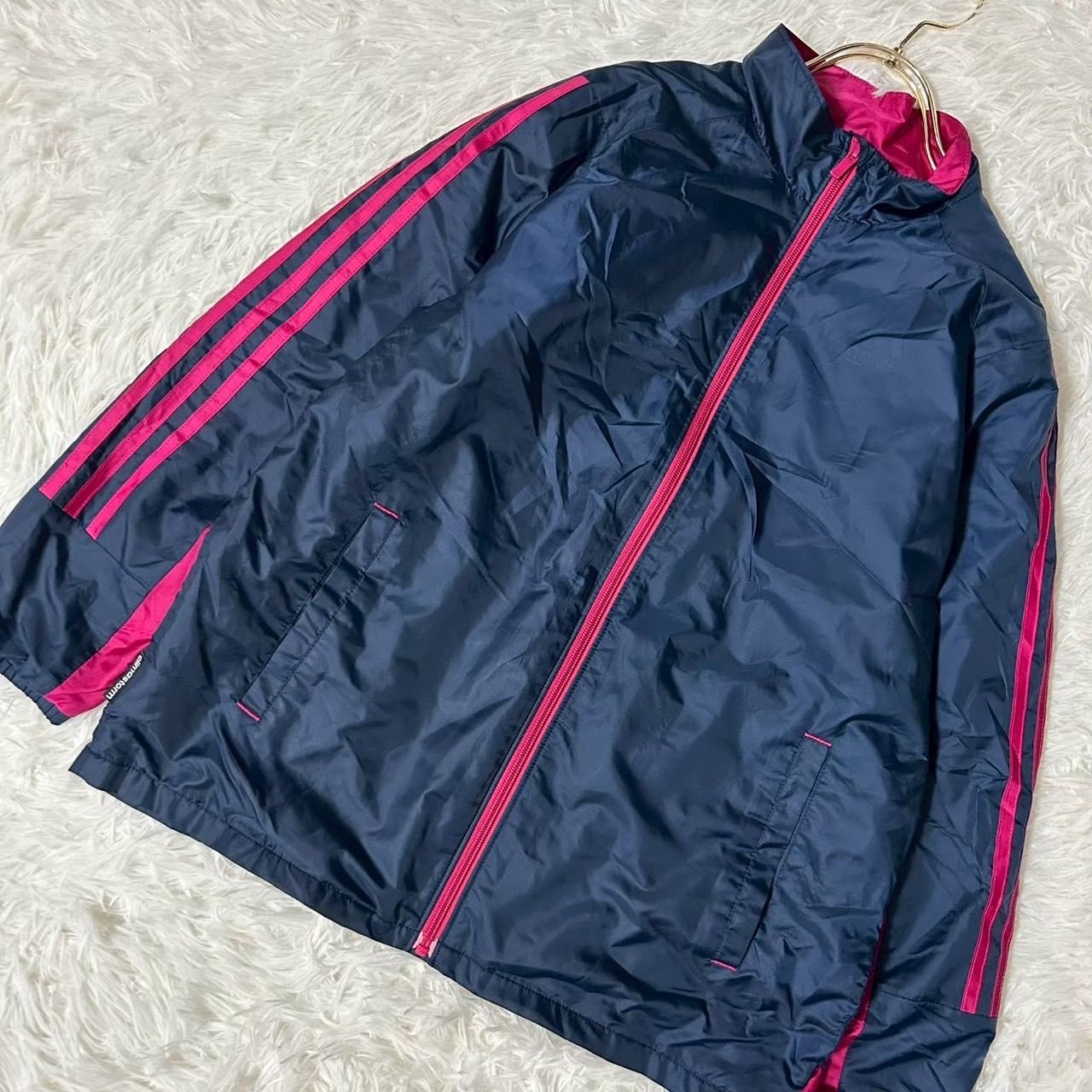adidas キッズ シャカシャカアウター ネイビー 160 スポーツ アクティブ