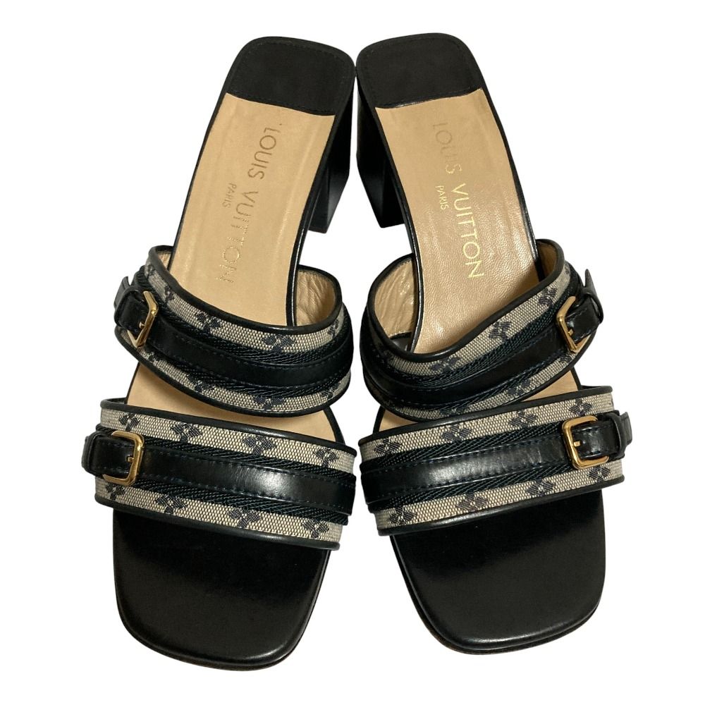 美品 LOUIS VUITTON ルイヴィトン モノグラム ミニ フラワー ダブル