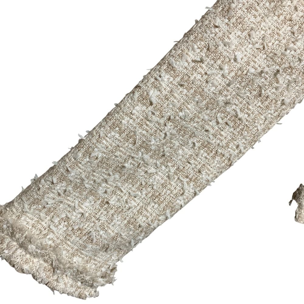 美品 M'S GRACY エムズグレイシー リボンツイード フリルジャケット