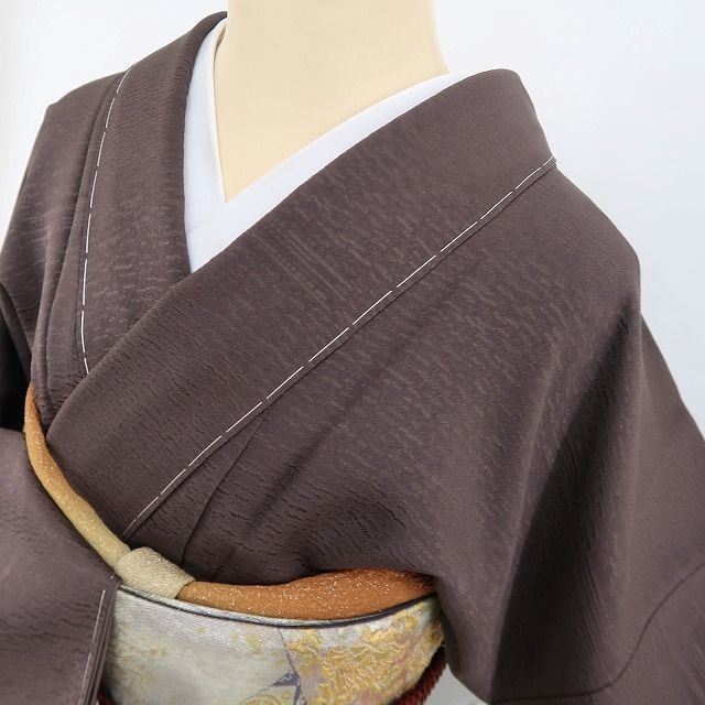 新品 正絹 一刀彫 トールサイズ 手縫い 小紋 着物 A3851 新品 正絹 一刀彫 トールサイズ 手縫い 小紋 着物 A3851 “Web限定販売