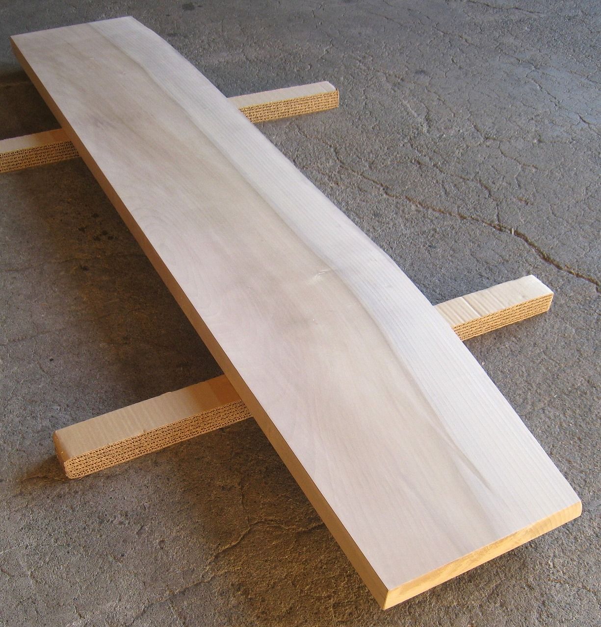 朴 ほお ホオ 天然木 一枚板 プレーナー仕上げ加工 ～ ㎜ No.198