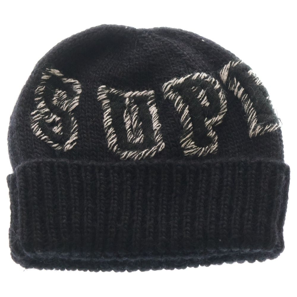 SUPREME シュプリーム 23 AW Twist Beanie ツイストビーニー ニット帽 ブラック ホワイト
