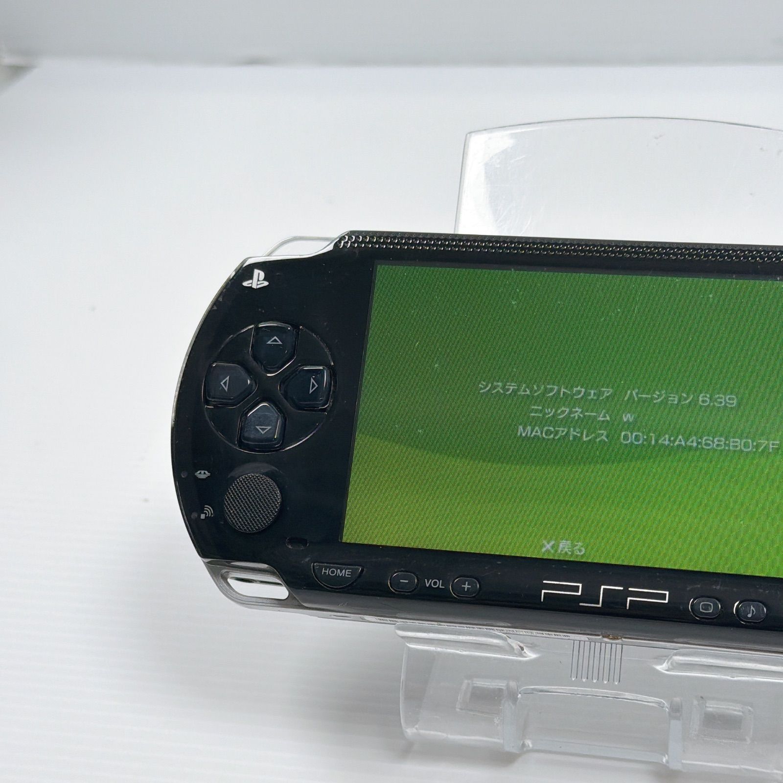 PSP 1000 ブラック 動作確認済み 訳あり FW6.39 ソニー