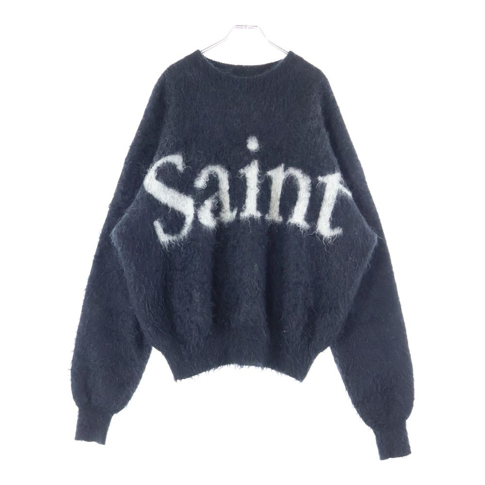 Saint ロゴ入りニット　L セントマイケル モヘアニット Saint ロゴ入りニット L セントマイケル モヘアニット Saint ロゴ入り