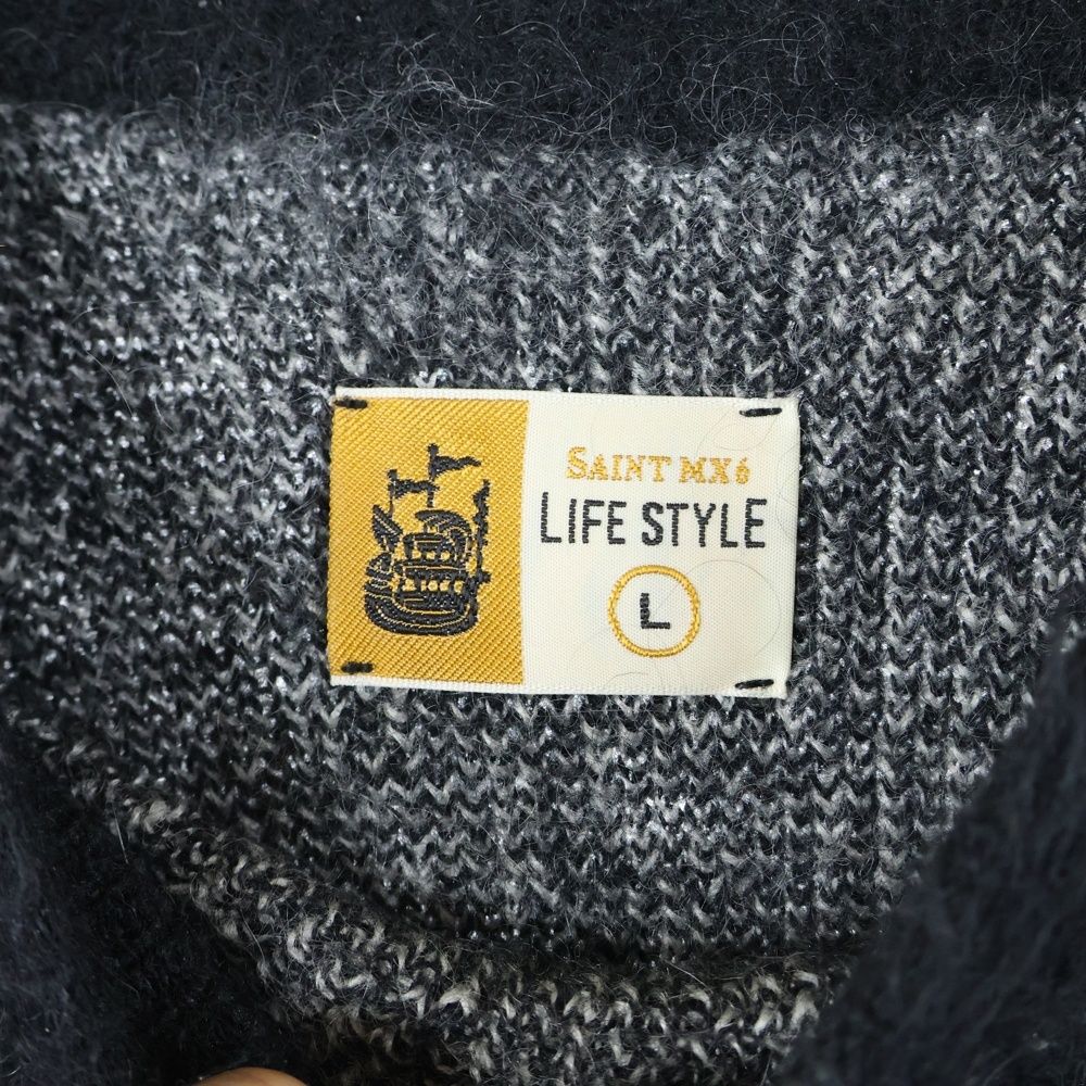 SAINT MICHAEL (セントマイケル) 23AW CREW NECK KNIT SM-A23-0000-042