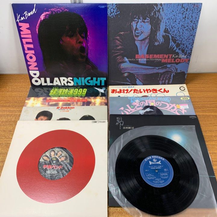 □01)【1点限り!】歌謡曲・アニソンなどのLPレコード まとめ売り約55点