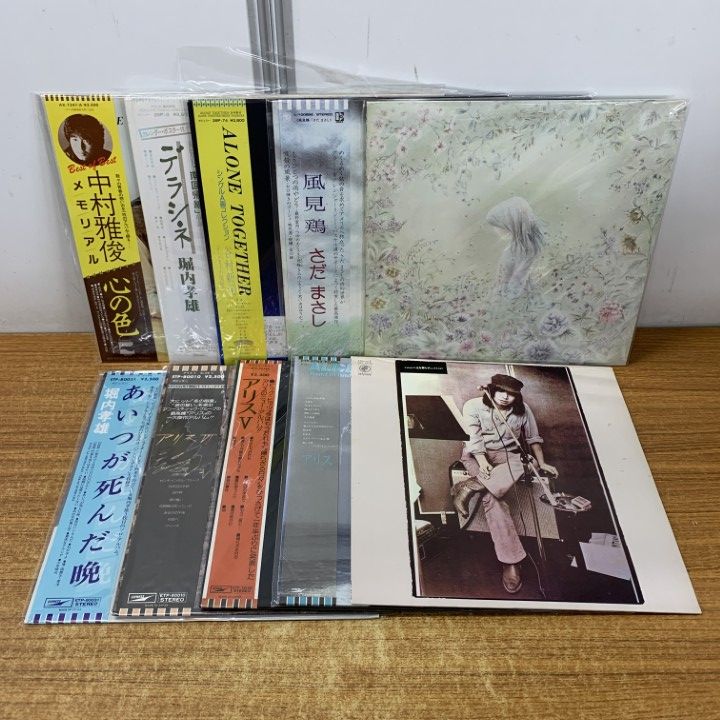 □01)【1点限り!】歌謡曲・アニソンなどのLPレコード まとめ売り約55点