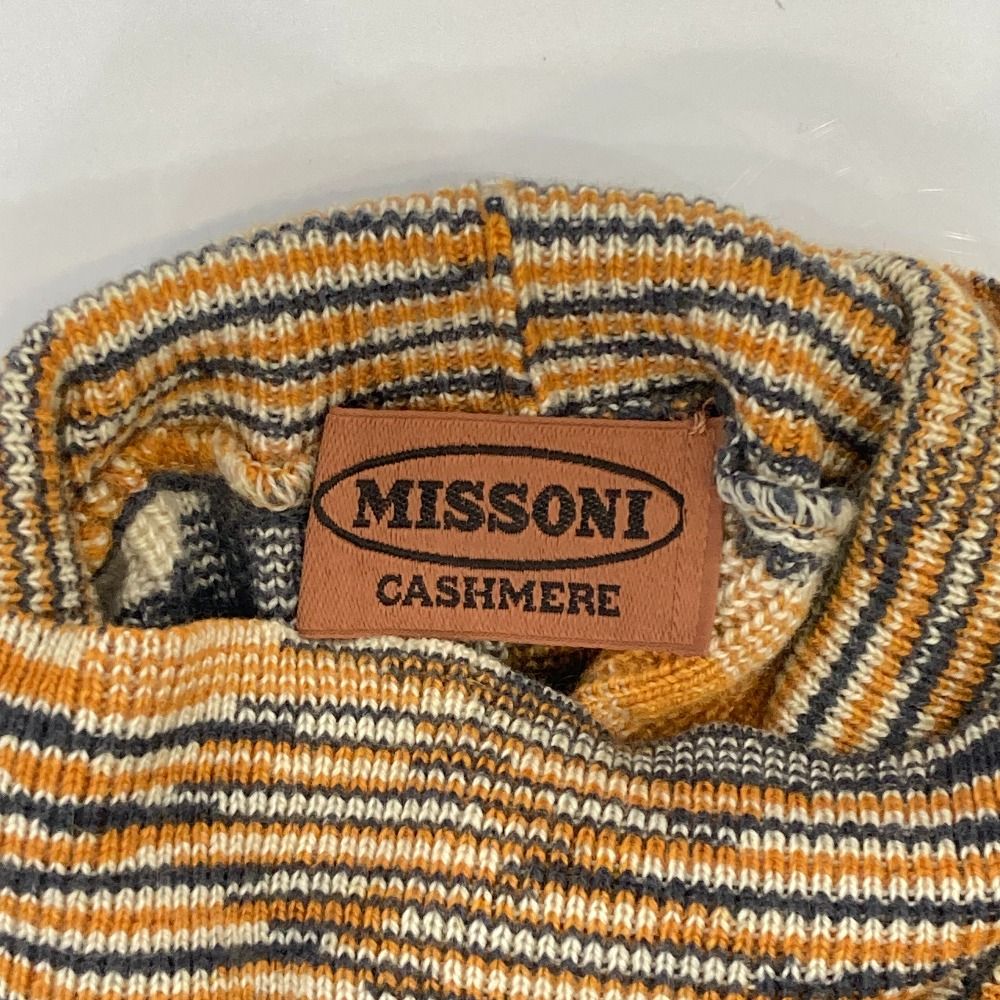 ミッソーニ ニット ベスト 46 前ボタン オレンジタグ未使用 ビンテージ