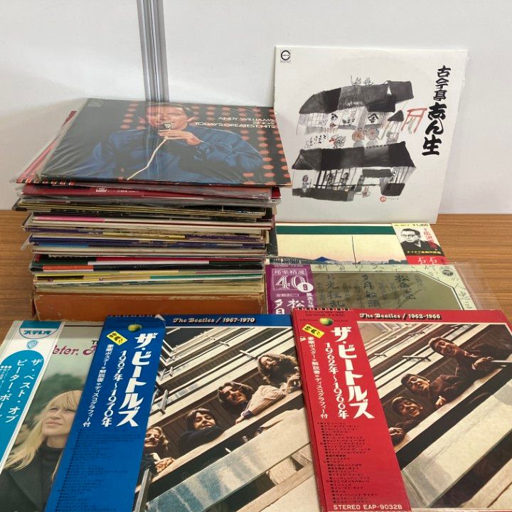 □01)【1点限り!】洋楽・邦楽・落語などのLPレコードまとめ売り約35点