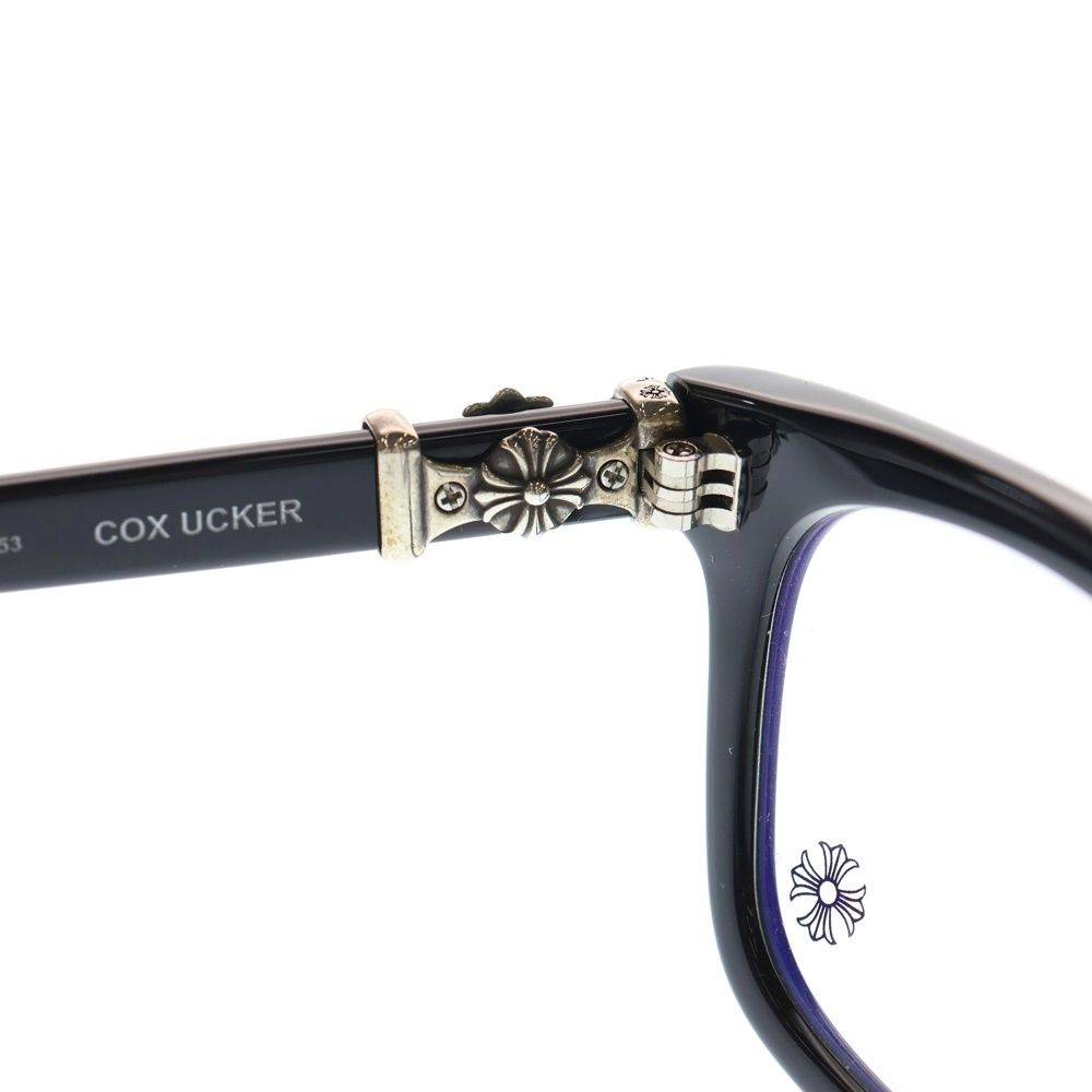 CHROME HEARTS クロムハーツ 52 19 153 COX UCKER CHクロステンプルウェリントン眼鏡 その他 メンズ