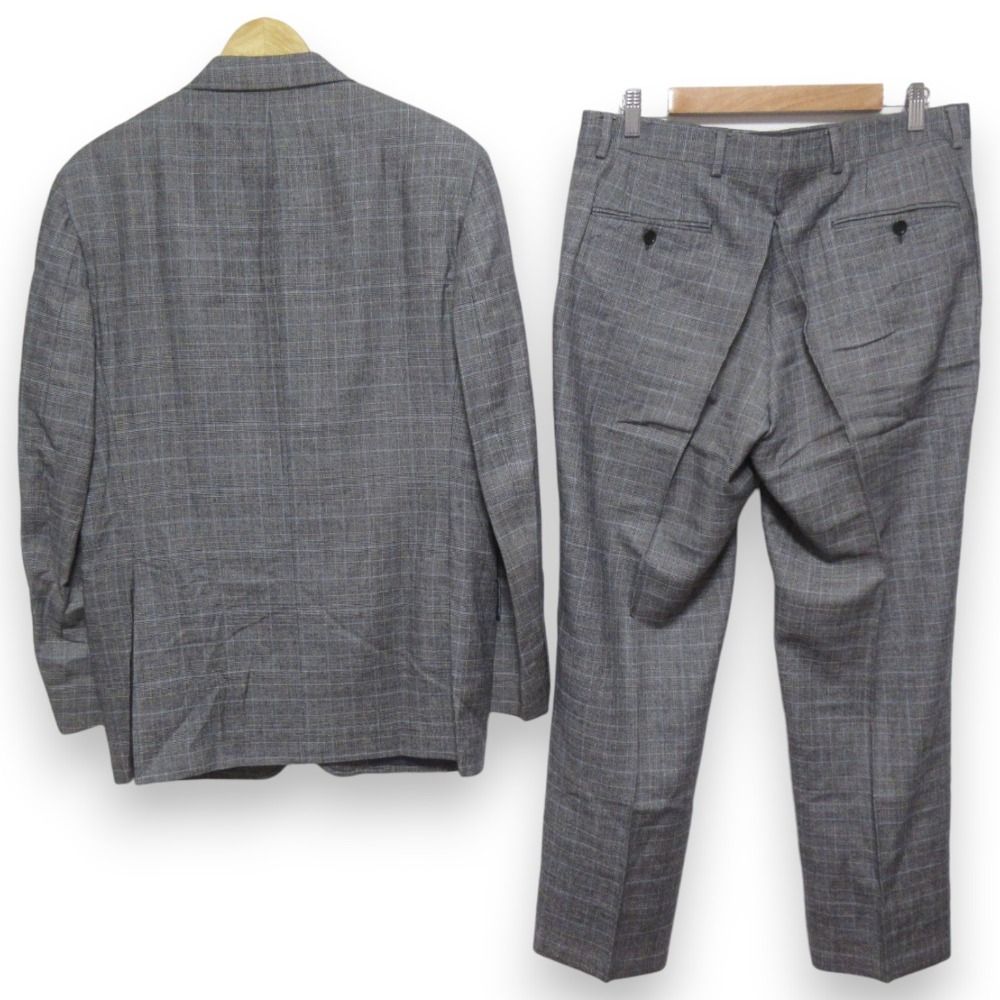 美品 クリーニング済 ETRO エトロ チェック柄 テーラードジャケット