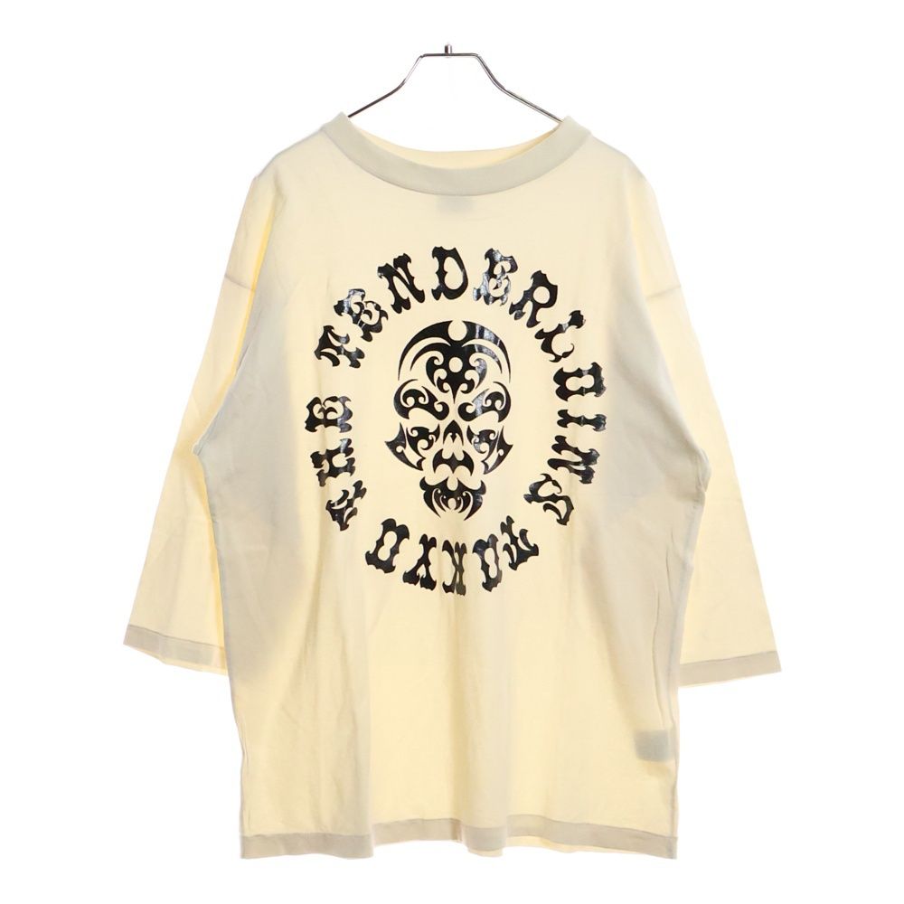 TENDERLOIN テンダーロイン TEE L/S BS ボルネオスカル 白 TENDERLOIN (テンダーロイン) T-RAYON NFL 3/4 BS ボルネオスカル