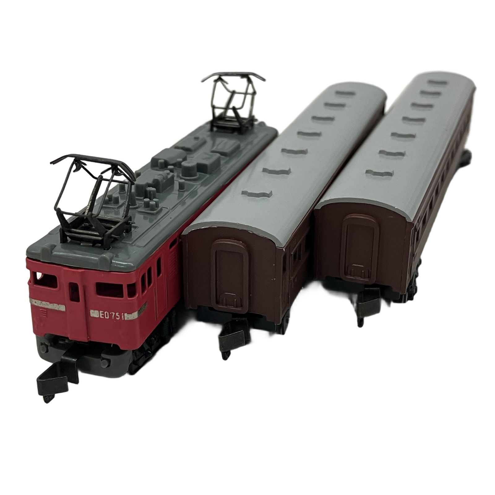 SONY microtrain ED 751 スハ43109 2両 合計3両セット 線路 MT-2 パワーパック付き 鉄道模型 ヴィンテージ