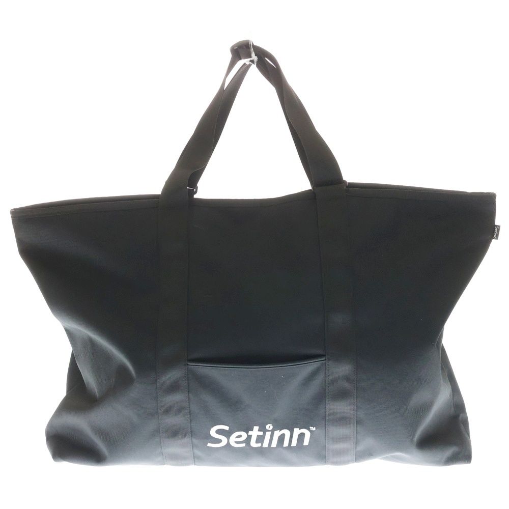 【数量限定，SALE】 Setinn (セットイン) TRAINING TOTE ロゴ刺繍 ナイロン トレーニング トートバッグ ブラック 86-61-0170-428 トートバッグ