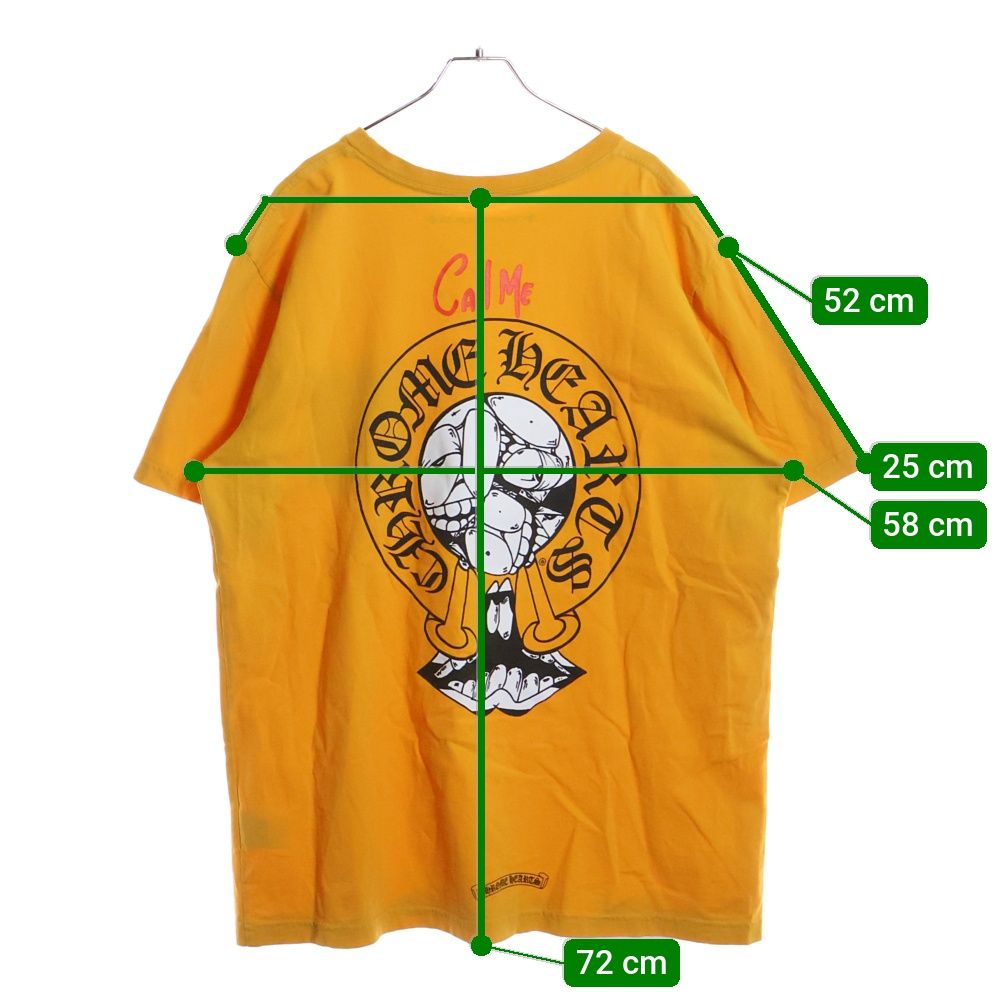 CHROME HEARTS (クロムハーツ) × MATTY BOY PPO mustard Tee Call Me