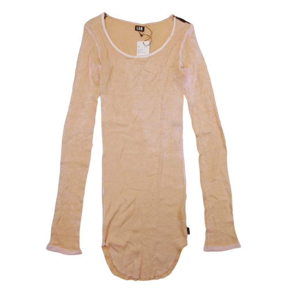 新品同様 L.G.B ルグランブルー 長袖 サイドライン ムラ染め カット