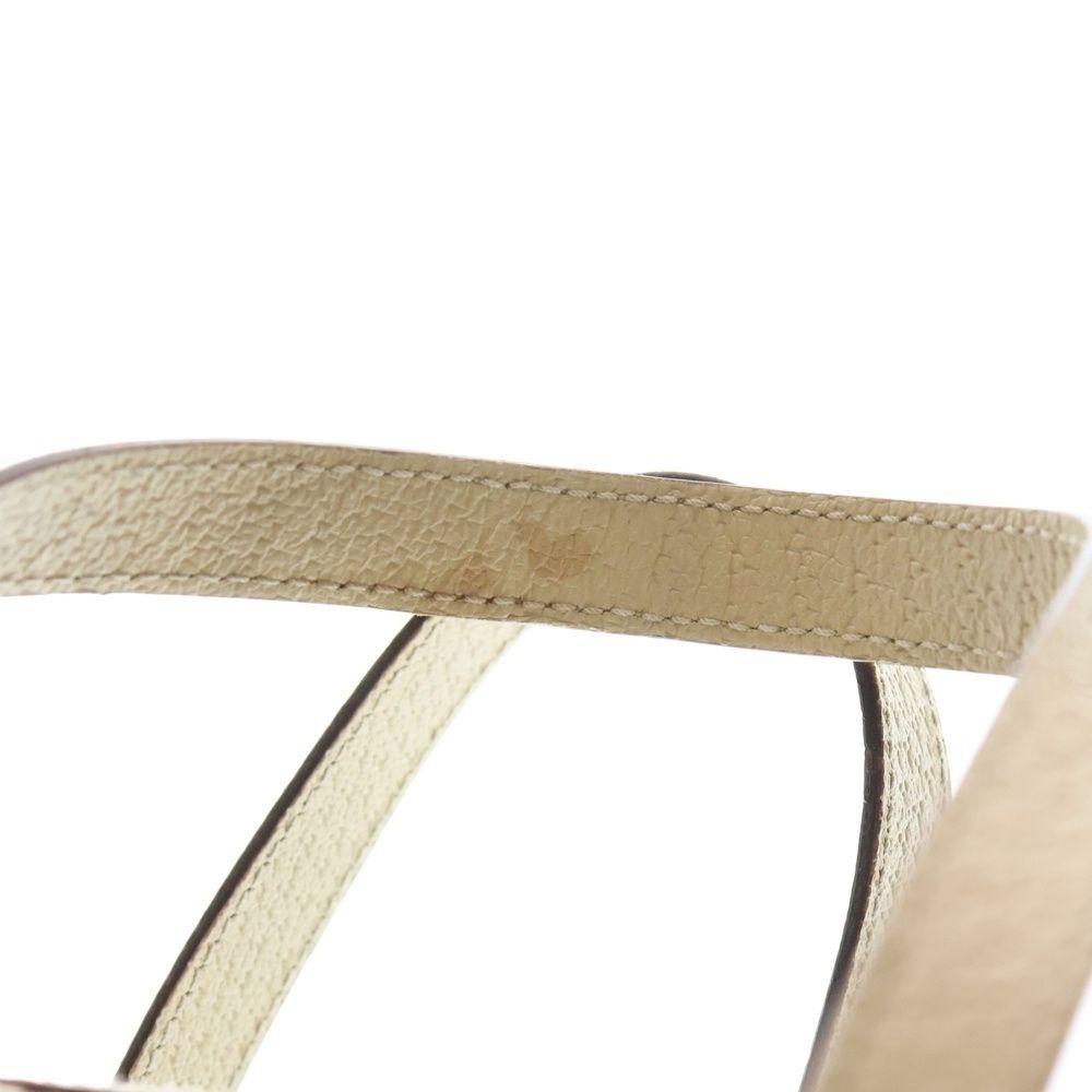 GUCCI (グッチ) GGキャンバス ハンドバッグ ベージュ キャンバス